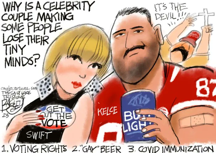 ablueview's tweet photo. Republicans lose their minds over Taylor Swift. Again.
#TheGOPIsAPartyOfOldWhiteMen #Angertainment #GOPDistractions #TheStupidParty #ABlueView https://t.co/Rkwh8Nj5ko