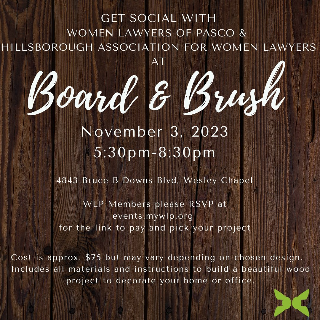 mywlp's tweet photo. Join @myWLP and @HAWLTampaBay for a joint social at Board and Brush!  RSVP at https://t.co/sY2R5EgWdo to get the link to pick your project and pay.  Space is limited and we expect this to be popular, so don't wait! https://t.co/cLdObn0fkv