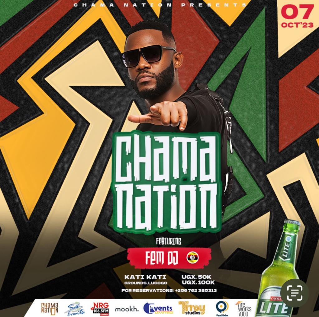 Baddmanjoker's tweet photo. It's a #ChamaNation parte, and we shall be there to unlock fresh enjoyments with @YOUNGSTUNNA_ZA at Kati Kati Grounds on October 7th 

UGX 50,000

UGX 100,000

#ChamaNationXYoungStunna https://t.co/tzNmVVP1c8