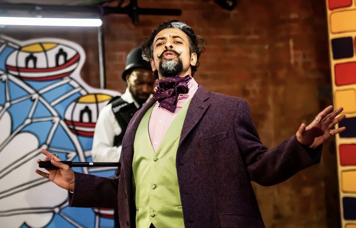 Sending huge love to <a href="/Vikash_Bhai/">Vikash Bhai</a> and all the team for THE FOREIGNERS’ PANTO press night tonight at <a href="/boldelephant_/">BOLD</a> ! Have a wonderful night!