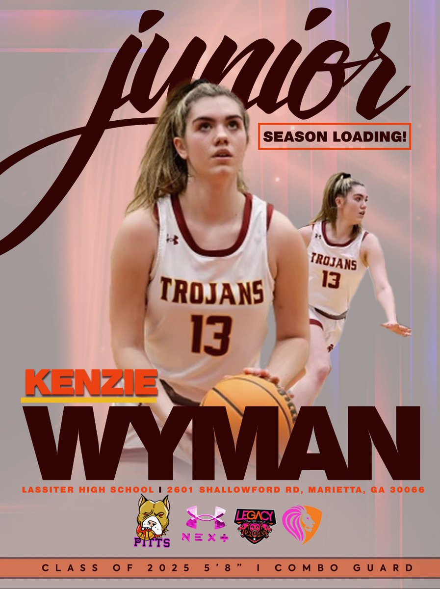 TEAMLEGACYGIRLZ's tweet photo. @WymanKenzie is the real deal! Scores on all three levels, a leader, great teammate, &amp; digs down &amp; locks up on defense! Highly skilled with a whole lot of Swag!  Coaches go see for yourselves @LassiterBBALL  this is definitely one 2 watch! @KyleSandy355 @FBCMotton #LEGACYGIRLS https://t.co/f4xcCp24uG