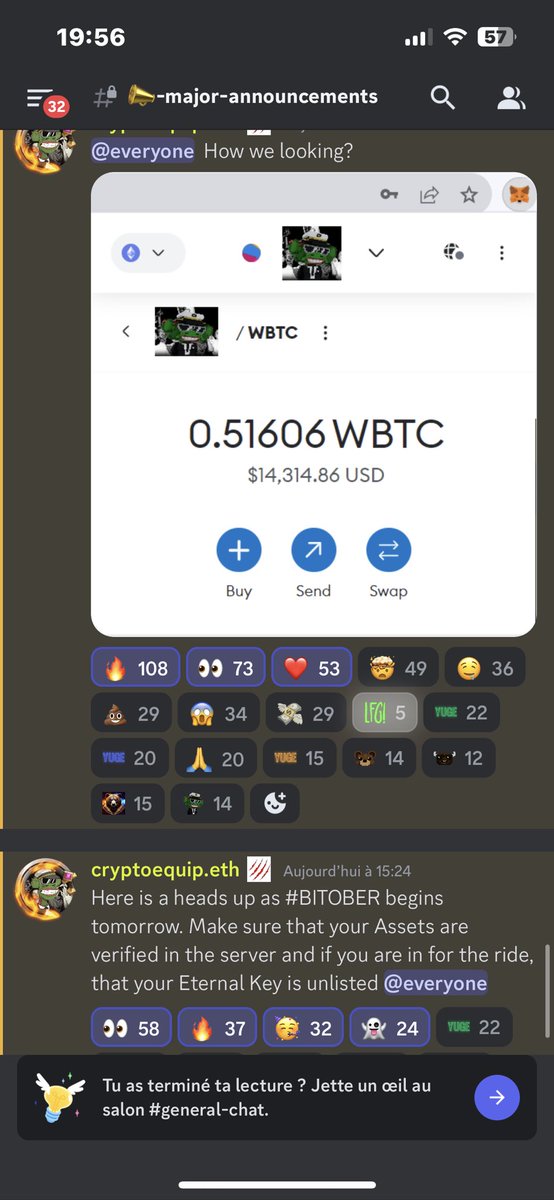 TedBenNft31's tweet photo. Are you in ? Are you #gatewaypass Holder ?? Remember I offered 3!!!!! maybe the one who won will also be lucky... #BITOBER #cryptoequip @bearandbullnft https://t.co/VFBO3XMc7v