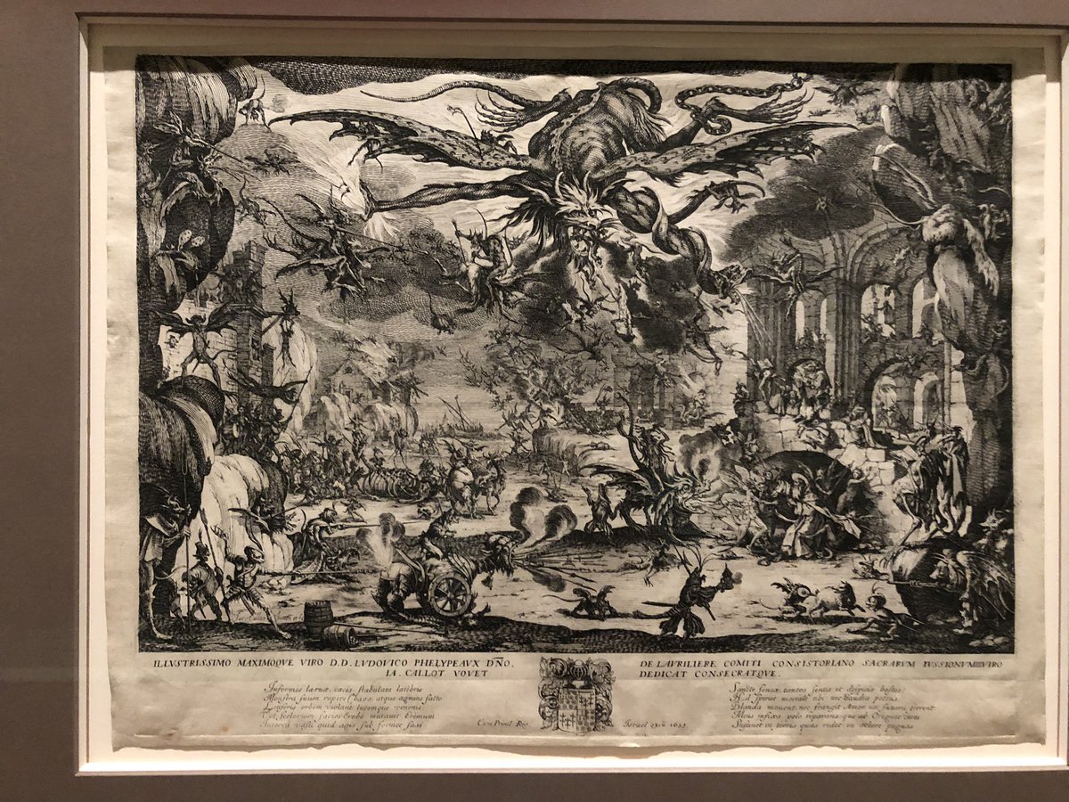 Luciole_Musee's tweet photo. Un petit bout de Lorraine @MFAH ici avec deux œuvres réalisées par les locaux de l’étape : Claude le Lorraine et Jacques Callot à l’occasion de l’ouverture du congrès des musées franco-américains. @VilledeNancy @Museelorrain @PenetPH https://t.co/ivlYpp4EWT