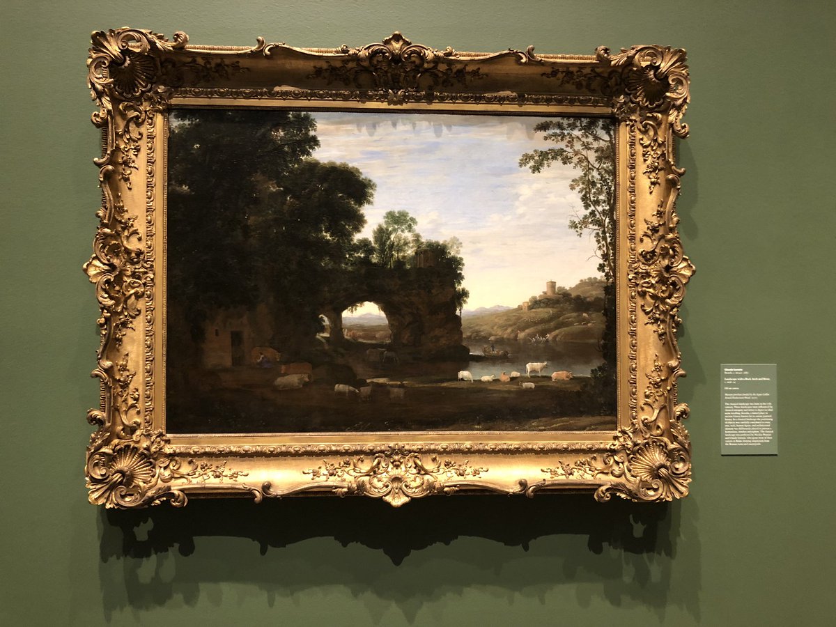 Un petit bout de Lorraine @MFAH ici avec deux œuvres réalisées par les locaux de l’étape : Claude le Lorraine et Jacques Callot à l’occasion de l’ouverture du congrès des musées franco-américains. @VilledeNancy @Museelorrain <a href="/PenetPH/">PH Pénet</a>