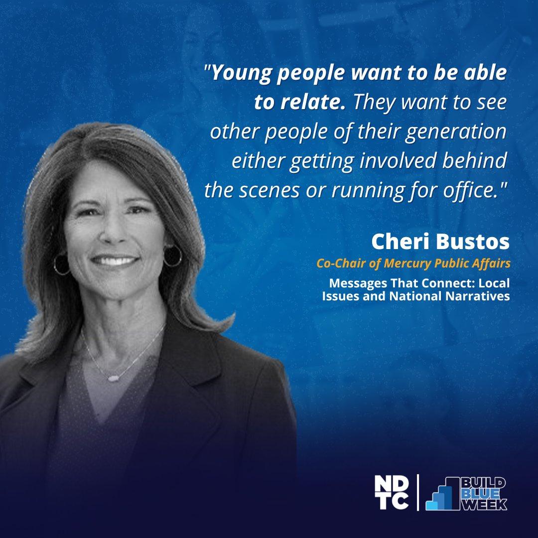 TrainDems's tweet photo. Gen Z — this is your sign to get involved or run for office. #BuildBlueWeek
(@CheriBustos) https://t.co/alc4hC6fCL