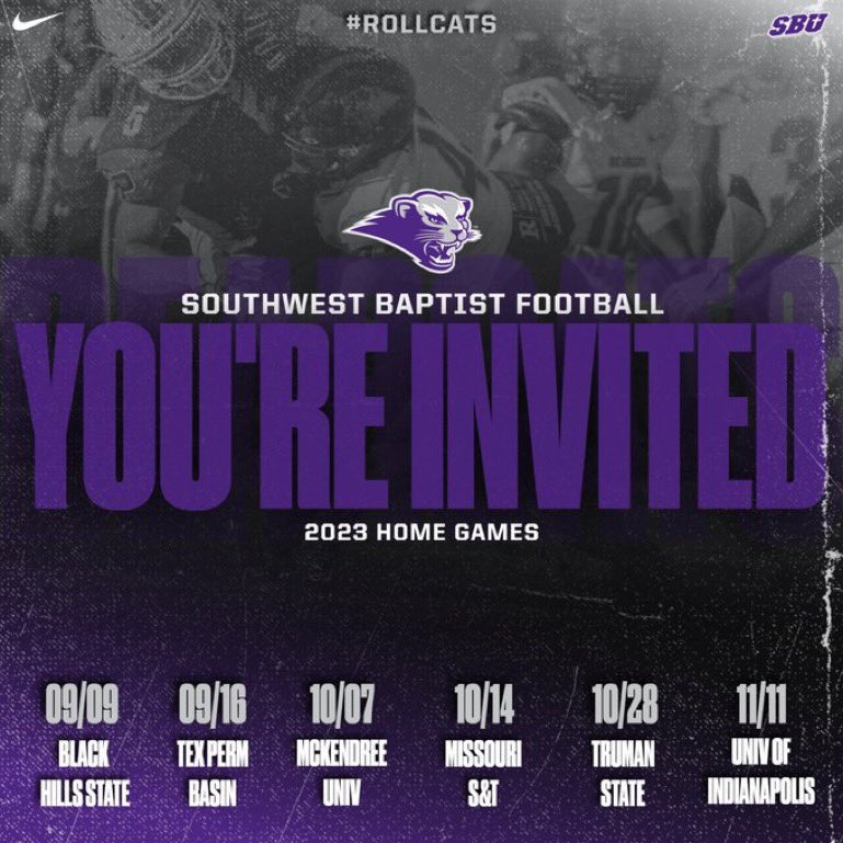 Thanks for the invite. Exited to be in Bolivar! @SBU_Football @CoachStilwell @CoachAlvis @HickmanRecruit