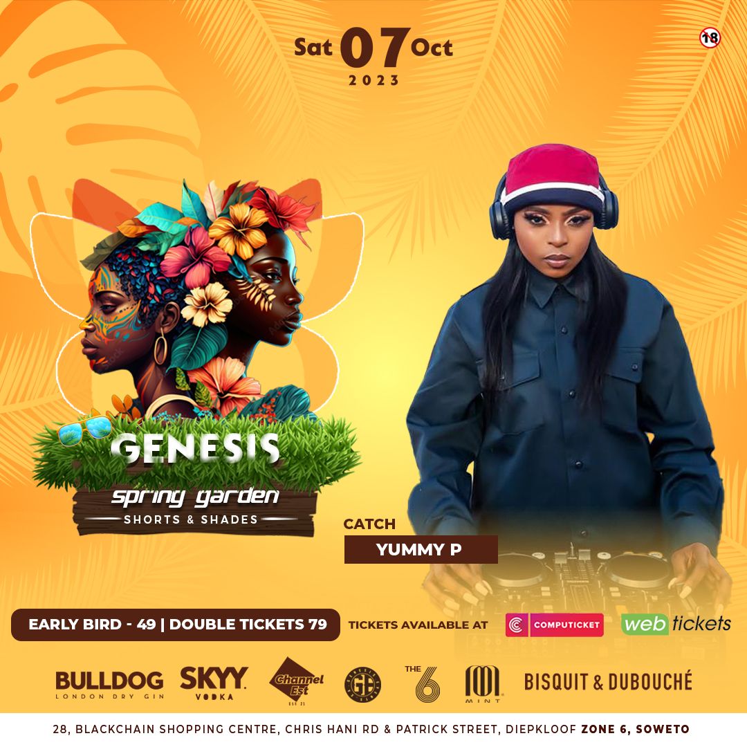 PORSCHE_BTM_RSA's tweet image. Saturday it's on its #GenesisSpringGarden @GenesisEventsSA bringing us @DBNGOGO @TNKMusiQ and many more aziweee keee @Zone6Venue
