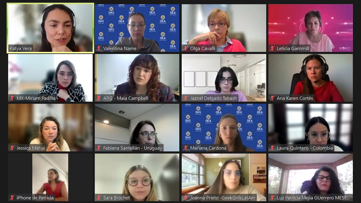 OEA_Cyber's tweet photo. De la mano de grandes aliadas dentro del sector, próximamente lanzaremos la #RedWiCE.
¡No te pierdas las próximas convocatorias para participar en nuestros diálogos co-creativos y forma parte de la comunidad!💫 https://t.co/2hXcX5PaAK