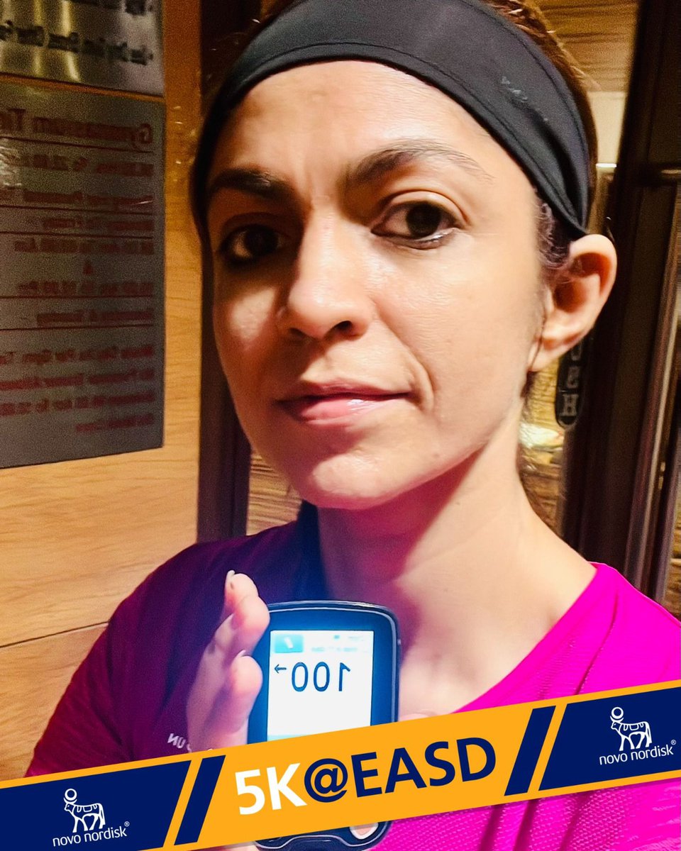 It’s really important to put your 100% effort, if the CGM rewards you with a 100 it’s a bonus!! Running for T1D #diabetesawareness #5Krun #runwithT1 #5Kvirtualchallenge #DrivingChangeForGenerations #livingwithtype1 #type1life @5keasd @NovoNordiskLive