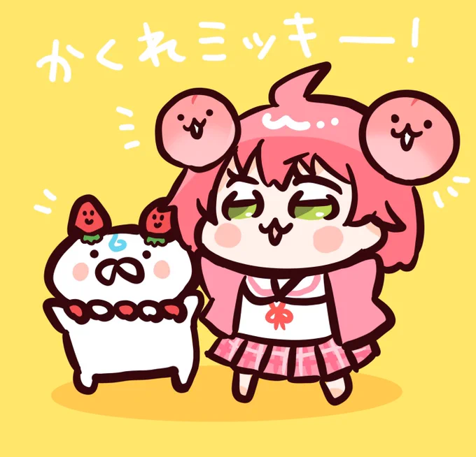 隠れミッキー #miko_Art #みこなま