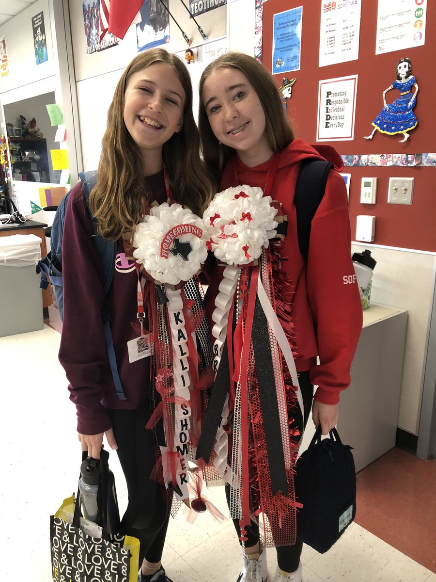 GarzaMHS's tweet photo. It’s HOCO!! Mums &amp; Garters today! Let’s go Marauders! https://t.co/XVu0yCSLa3