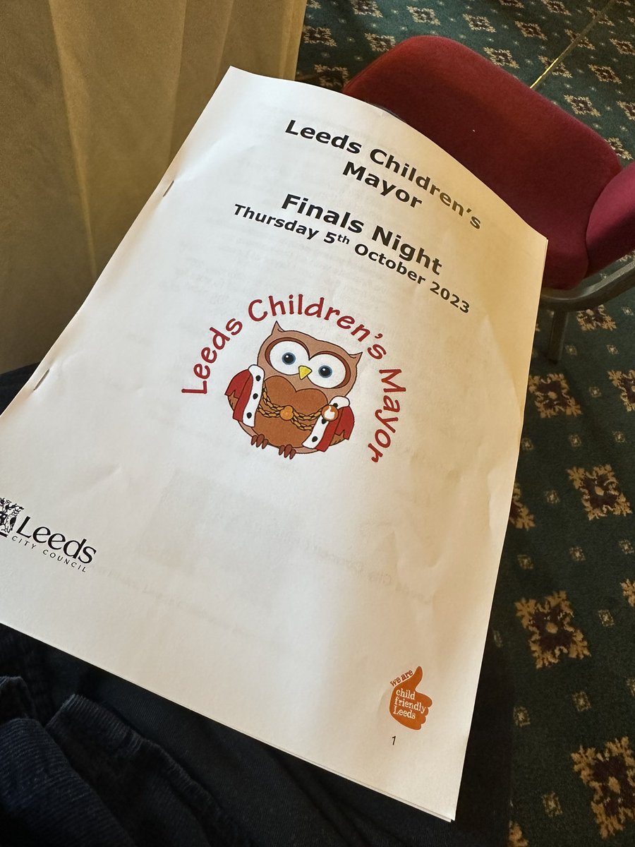 We’re so proud of Jaxon and Josh for their outstanding speeches at tonight’s Leeds Children’s Mayor finals. They did our community proud. We’ll work with them on implementing their manifestos to tackle poverty and improve accessibility for young people with disabilities.