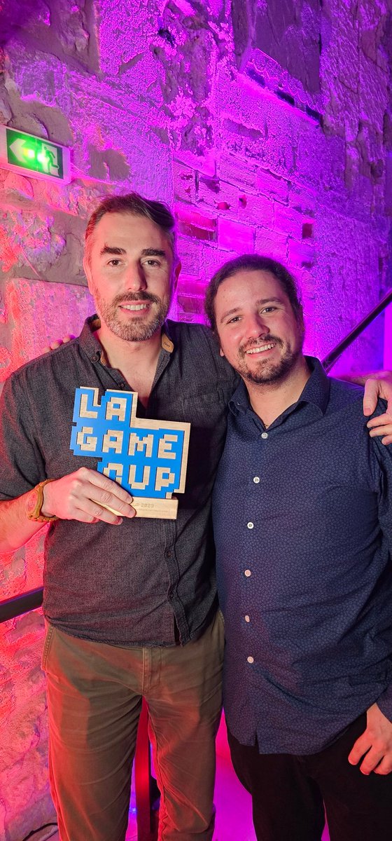Merci à tous. Nous avons gagné la 1ère place de la catégorie Newbie. ♡♡♡
Trop contents. On va fêter ça puis continuer le développement de notre jeu complètement #FuFuFu !!

#indiegame  #roguelike #LaGameCup