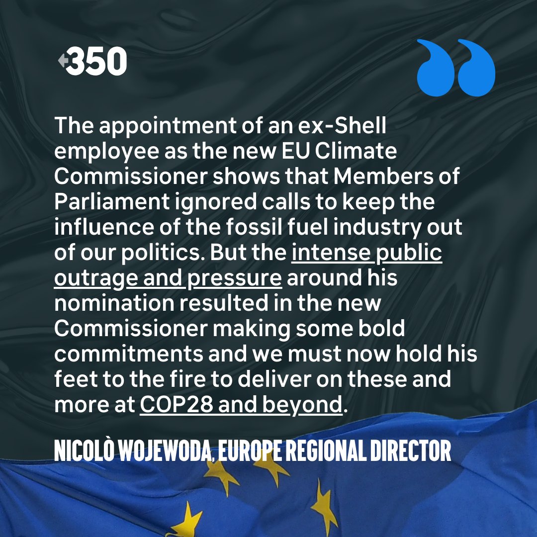 So the oil guy got the job! 😡 #Hoekstra #FossilFuels #COP28 #NoToHoekstra4Climate #ClimateAction #FossilFreePolitics