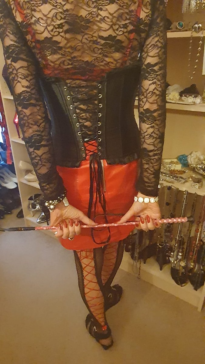 TvClare's tweet photo. I hope you're going to behave, I would hate to have to make you, but it's for your own good 
#crossdressing #fun #tv #domination https://t.co/RWpL0fomjw