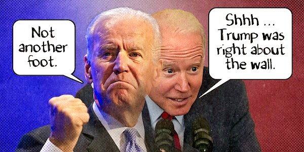 The ONLY reason Biden is doing this is because it's politically expedient since he is trailing Trump so badly in  the polls ! The damage is already done &amp; he proved how illegals were more valuable to him than Americans ! We will NEVER forget ! ! ! 🤬🤬🤬🤬🤬