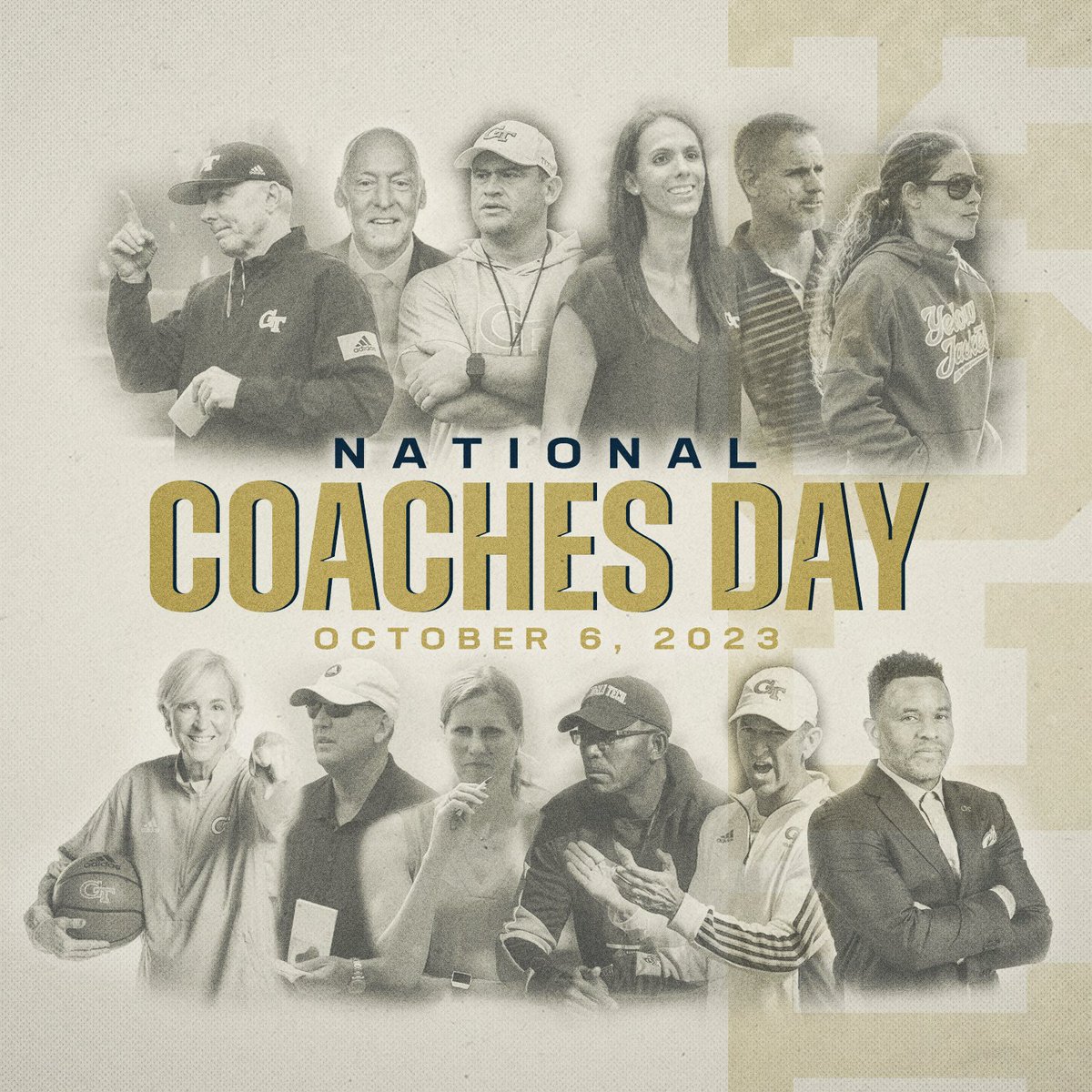 Happy National Coaches Day to all of our Yellow Jacket coaches! #StingEm 🐝