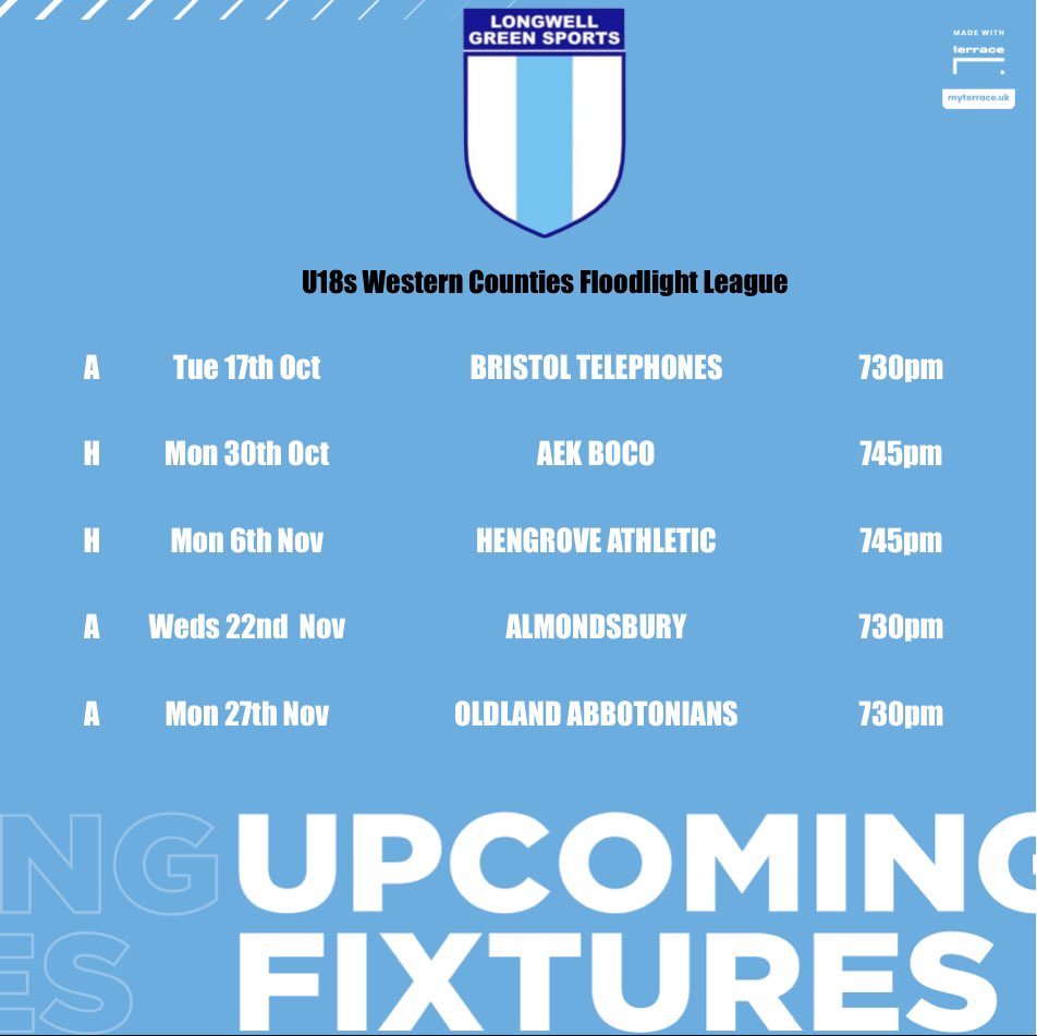 Longwell Green Sports u18s - WCFYL (@lwgsports18s) on Twitter photo 