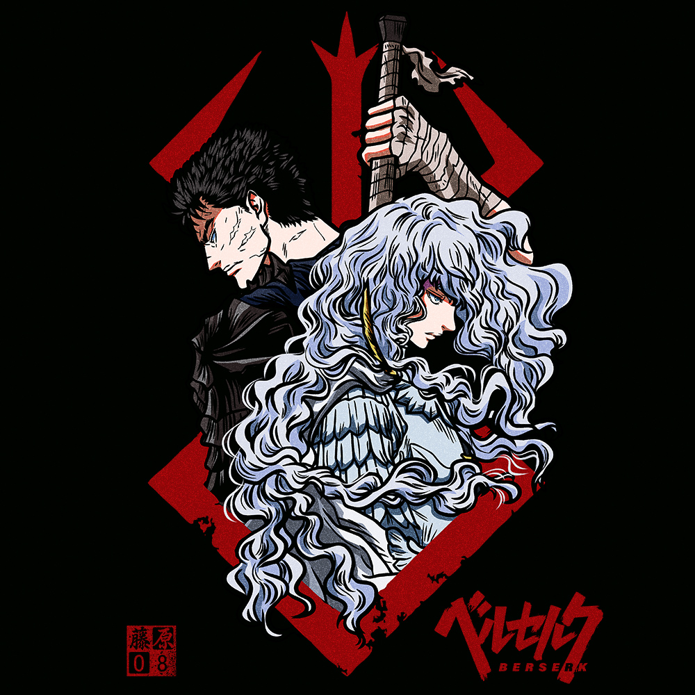 Now available~
🛒neatoshop.com/artist/fujiwar…
#BERSERK #animefanart #Guts #Griffith #berserktshirt #tshirtdesign #tshirtshop #fujiwara08 #minimalism #idealgift #Christmasgifts