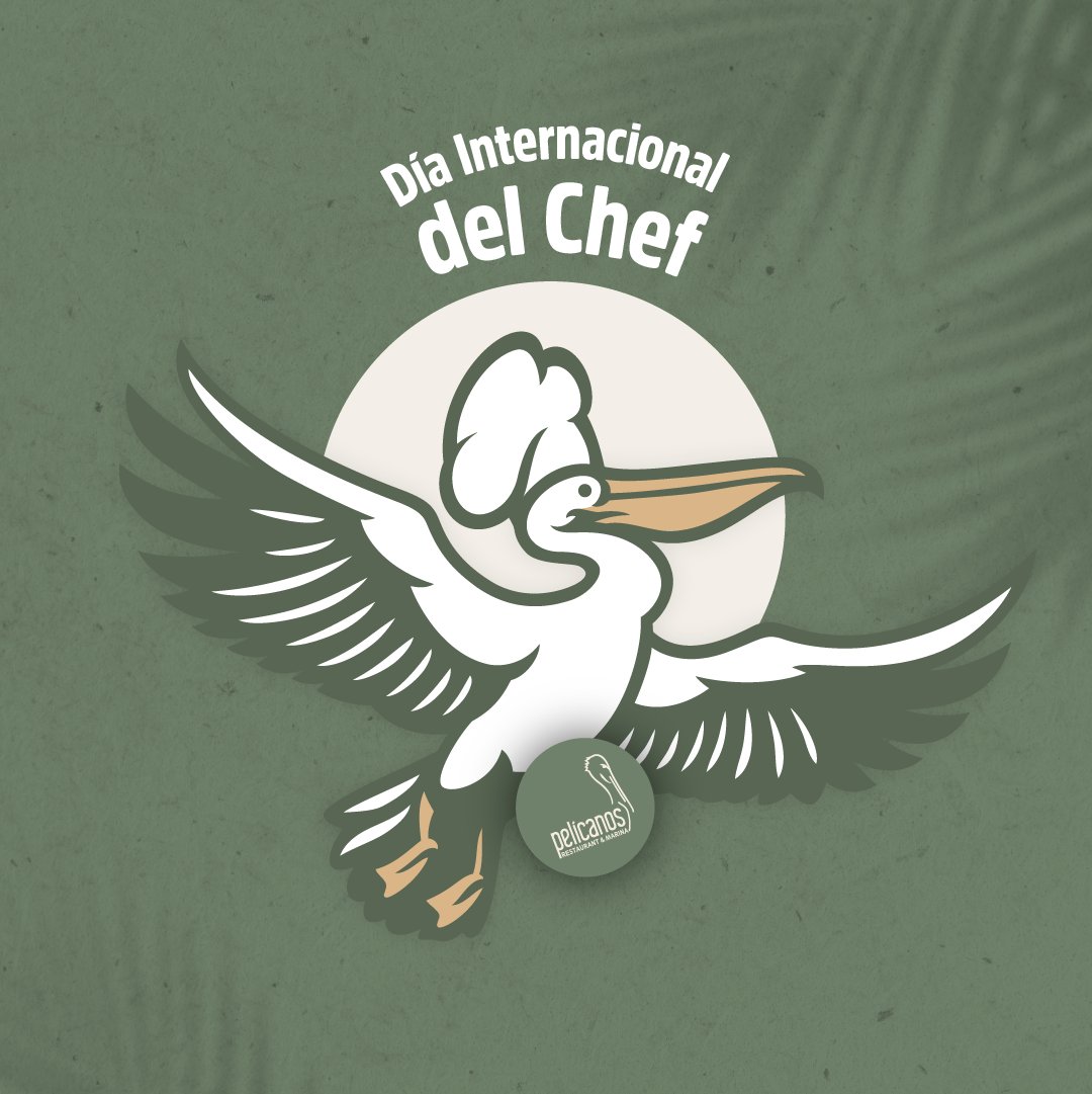 En Pelícanos Restaurant &amp; Marina, honramos a aquellos que hacen magia en la cocina y  que transforman ingredientes simples en obras maestras culinarias, hoy en su día, nos enorgullece su dedicación y talento y queremos compartir esta celebración contigo. 
 
¡Feliz día del Chef!🍳