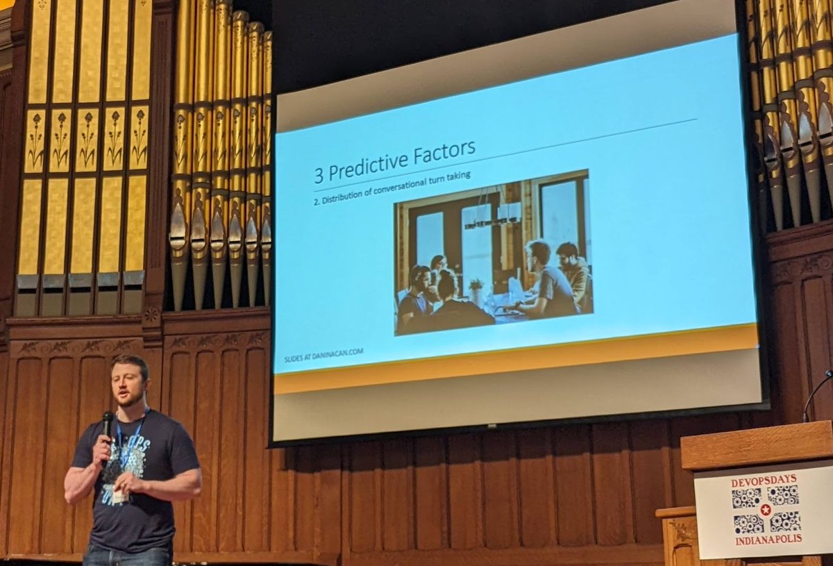 McDwayne's tweet image. Daniel Ward - Hearing and Being Heard - Getting the Entire Team to Speak

#devopsdaysindy #devopsdays 
#IgniteTalks