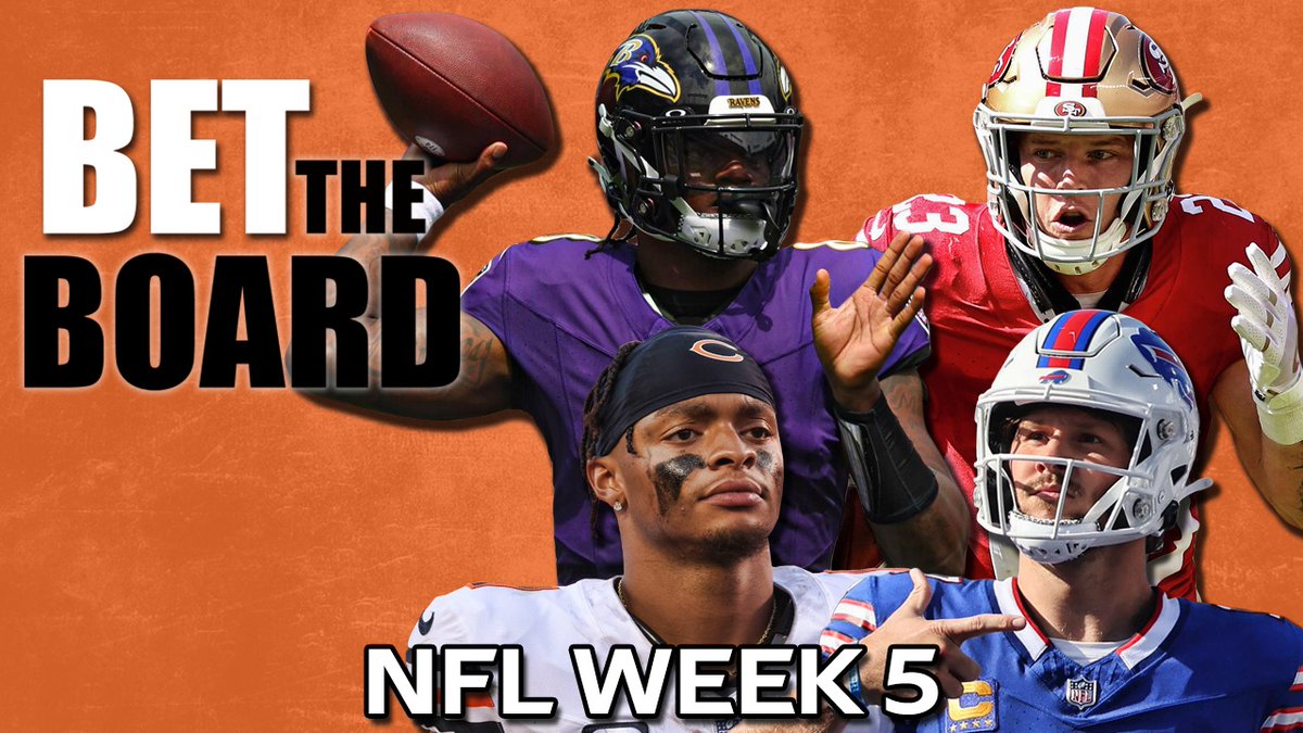 NFL Week 6 look ahead lines Archives - Bet The Board Podcast
