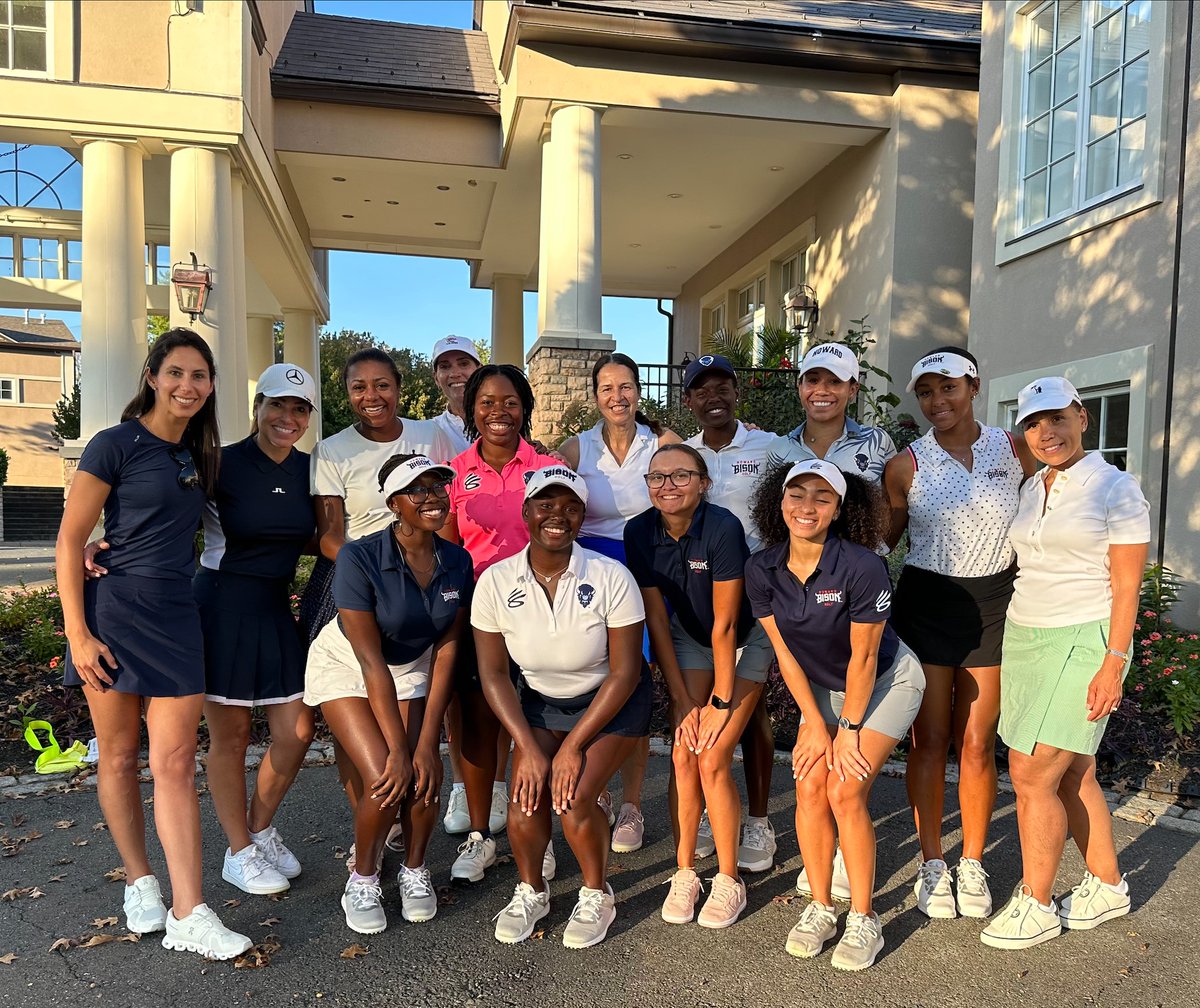 It was wonderful to host <a href="/HUBison_Golf/">Howard Golf</a> Lady Bison Golf Team yesterday <a href="/BethesdaClub/">BethesdaCountryClub</a>. These young ladies are beyond talented and impressively humble. I’m looking forward to following their journey! #golf  #blackwomengolf #howardu