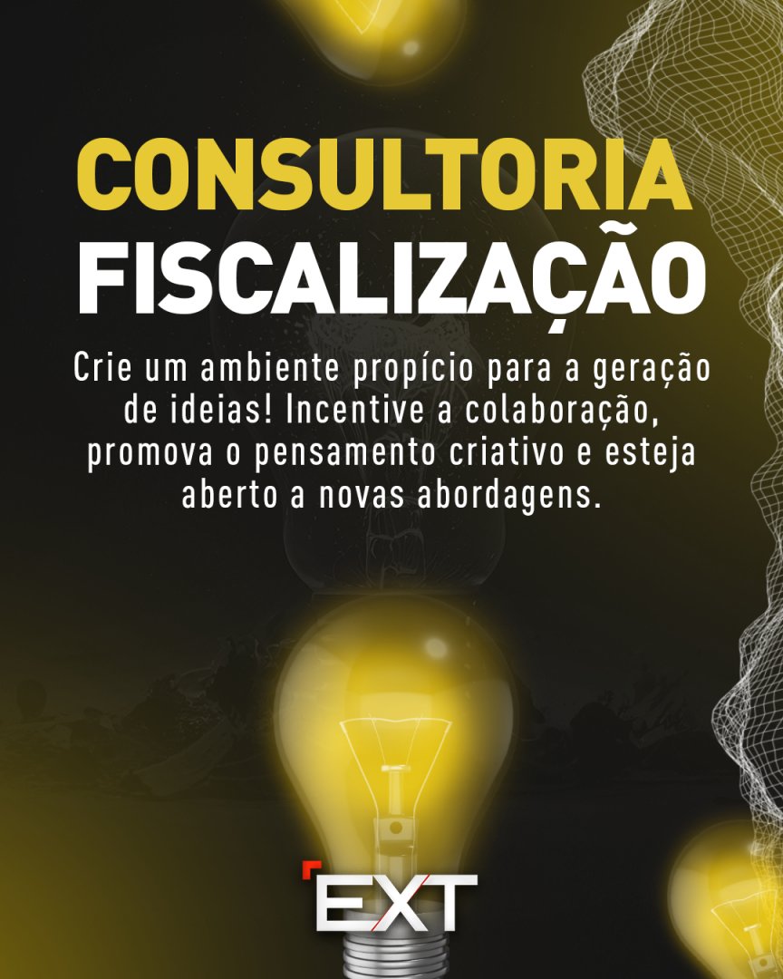 EXT_Business's tweet photo. 💡✨Grandes ideias podem surgir de qualquer lugar! Esteja aberto a ouvir a sua equipe, clientes e parceiros. A ÊXT está pronta para auxiliar você a transformar essas ideias em estratégias de sucesso. Juntos, vamos inovar! 🚀🤝

Resultado é o Nosso Negócio!

📞(11) 91860-5044 https://t.co/sABz9WfrR2