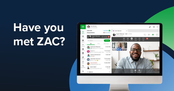 CIT4U's tweet photo. Zultys Advanced Communicator has everything you need to connect everyone — all on one platform. Start using ZAC to accelerate your business by seamlessly combining voice, messaging, and video conferencing into a single, intuitive workspace. 
Reach out to CIT today to meet ZAC! https://t.co/Q6wXJaThp1