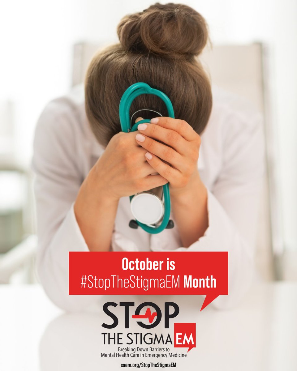 Mental health strain in emergency medicine is a threat to clinicians, teams, and patient care. #StopTheStigmaEM @ABMSCert @EmergencyDocs @aaeminfo @emresidents @SAEM_RAMS @AAEMRSA @CORD_EM