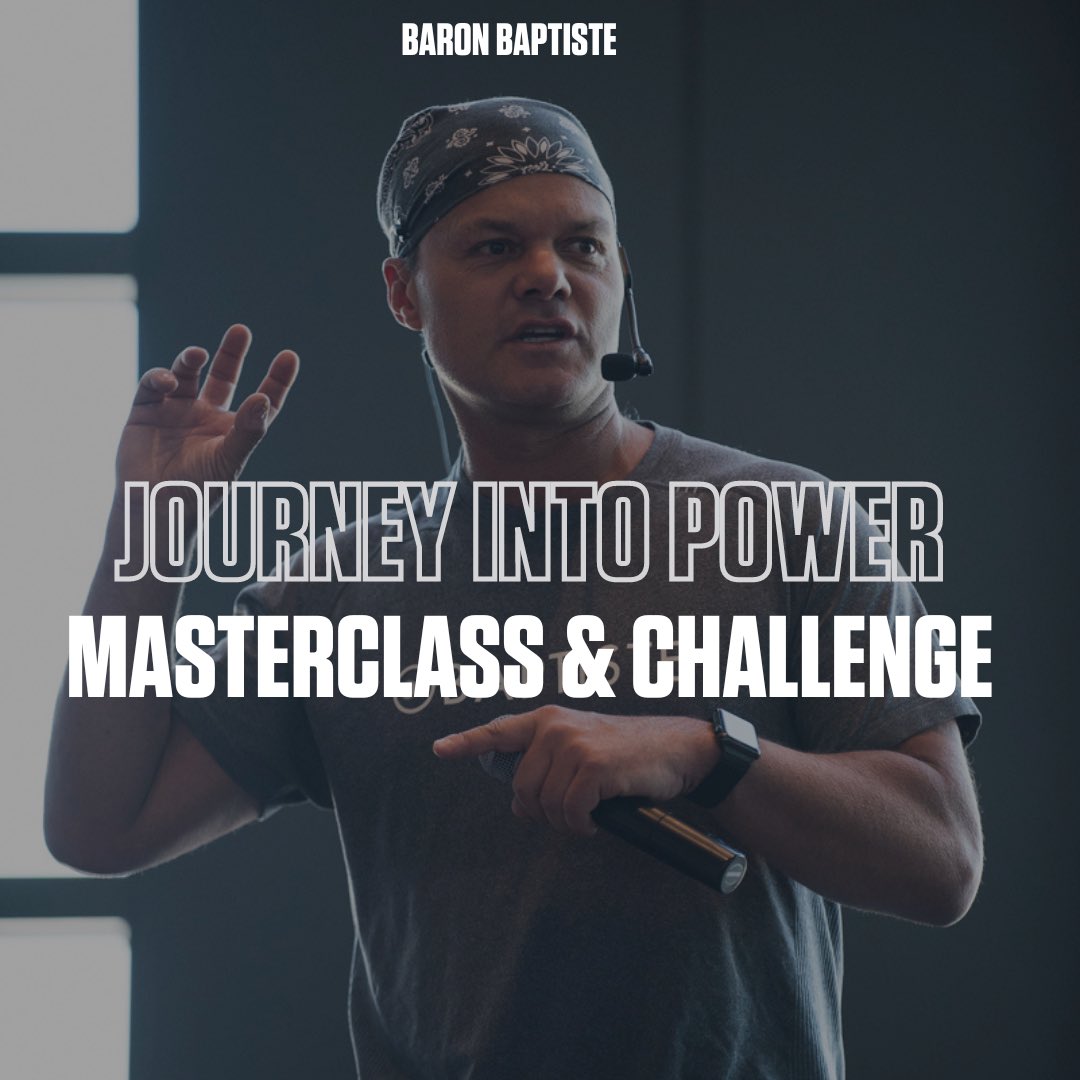 Discover Your Potential: Join the Journey Into Power Masterclass &amp; Challenge!

Join us for the Free Journey Into Power Masterclass &amp; Challenge Today!

Click here to register for free instant access today ➡️ momentumbaronbaptiste.com/offers/vQ2qesf…