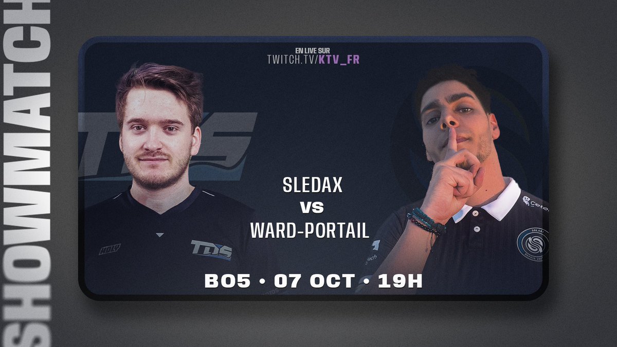 C'est LE match que tout le monde attend. Et il arrive.

Samedi à 19h, <a href="/Sledax/">Sledax</a> et <a href="/Ward_Portail/">Ward-Portail</a> vont en découdre une bonne fois pour toute !

À suivre sur la KTV 😎