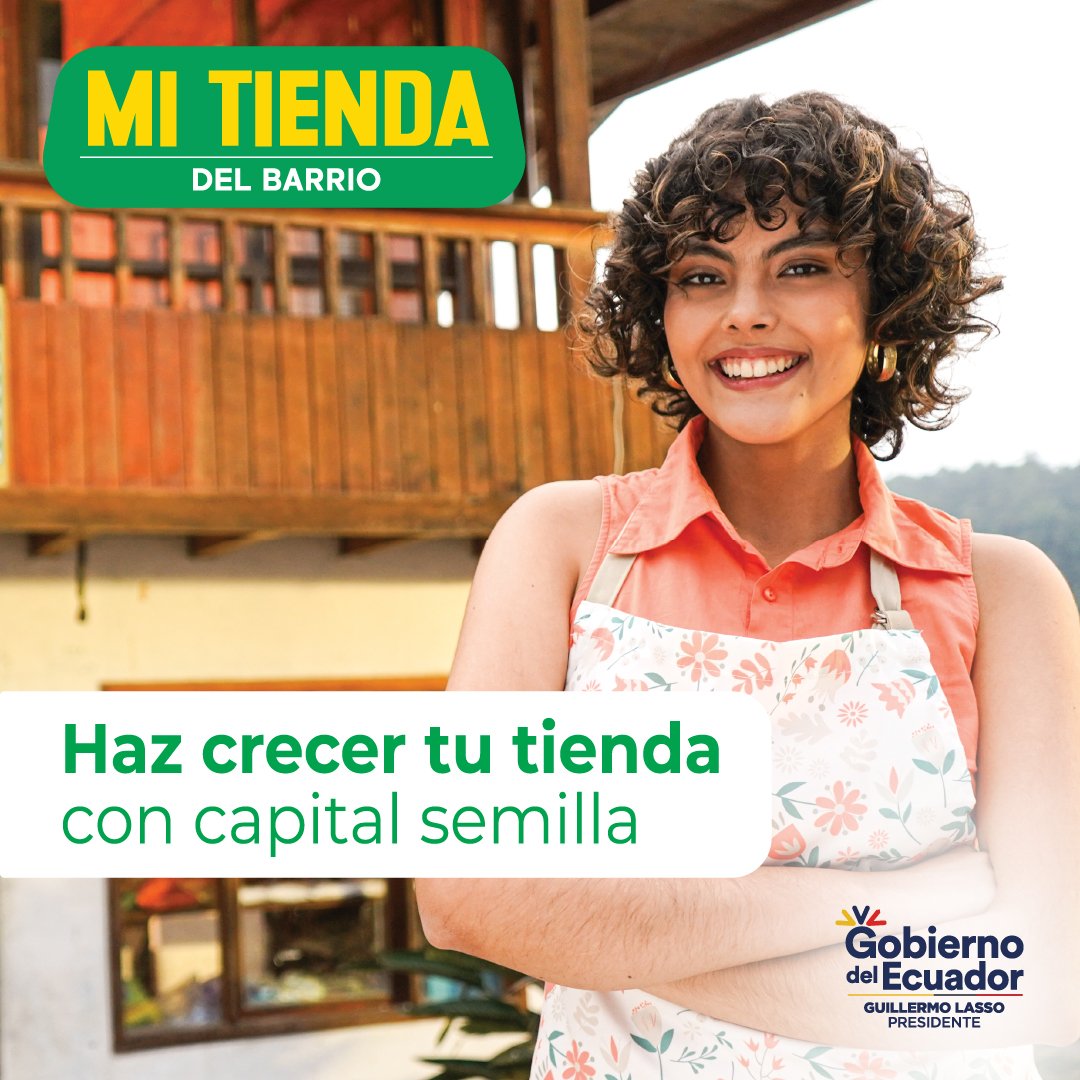 IEPS_Ec's tweet photo. Con la entrega de capital de trabajo y recursos, los propietarios de tiendas del país mejorarán la productividad de sus negocios. #MiTiendaDelBarrio 

Inscríbete en 👉 https://t.co/wluxoQLHlM

#NuestroTrabajoContinúa https://t.co/EyPLlodnzu