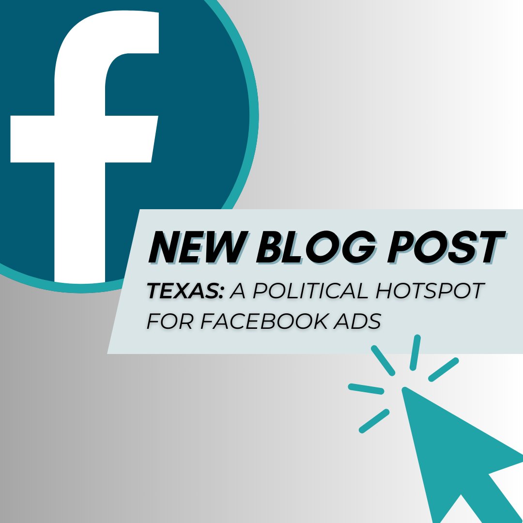 InfluenceUpdate's tweet image. The Facebook Ad Library lets users track groups running political/issue ads and see how much is being spent, the messaging and creative used, as well as targeting. 

Read more about how this tool can help your public affairs effort! ⬇️ 

thedigitaladvance.com/blog/texas-pol… 
#txlege