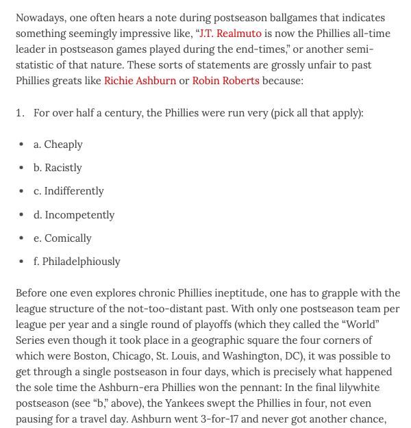 Rewriting the Record Books, Unfortunately
by <a href="/GoStevenGoldman/">Steven Goldman</a> 
baseballprospectus.com/news/article/8…