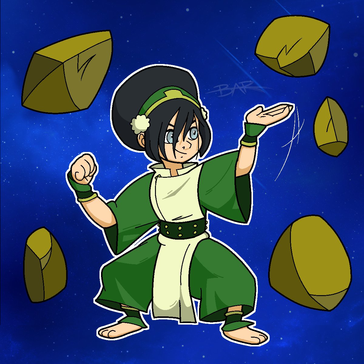 「Nicktober Day 5: Toph #NASB2Also, Happy 」|dorkzilla (c0mms open on NG)のイラスト