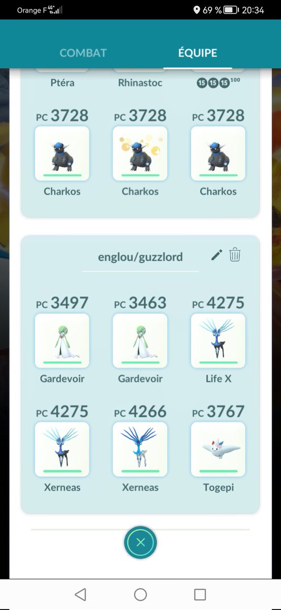 Mathias76679348's tweet photo. 2nd #maxoutthursday shadow gardevoir lvl 50 and 2nd xerneas hundo lvl 50. I'm ready to guzzlord raid https://t.co/wz6y6hE8tT