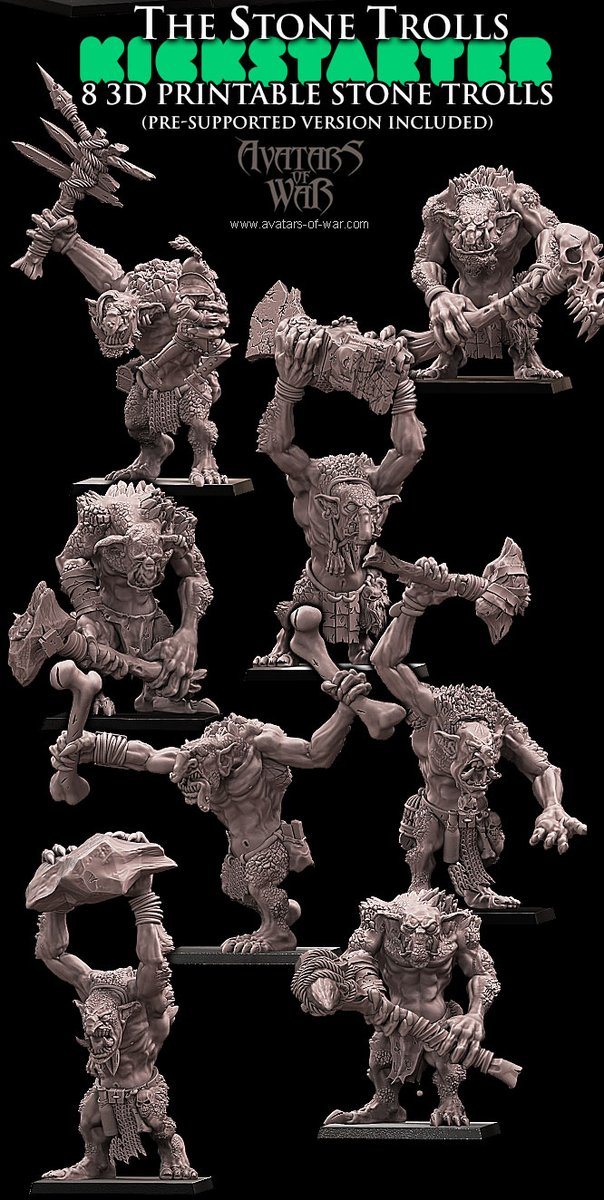 Avatars_of_War's tweet photo. Which of these Stone Trolls would you choose to devastate your enemies? Tell us your pick! https://t.co/4Xl6BSyiOP
#StoneTrolls #AvatarsOfWar https://t.co/0pJRenCS4S