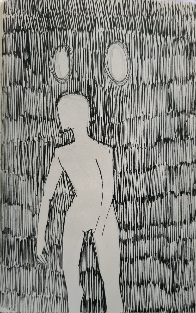 DeadAlart's tweet photo. Day 4, Dodge.
#Inktober https://t.co/IKZZG3rUEK
