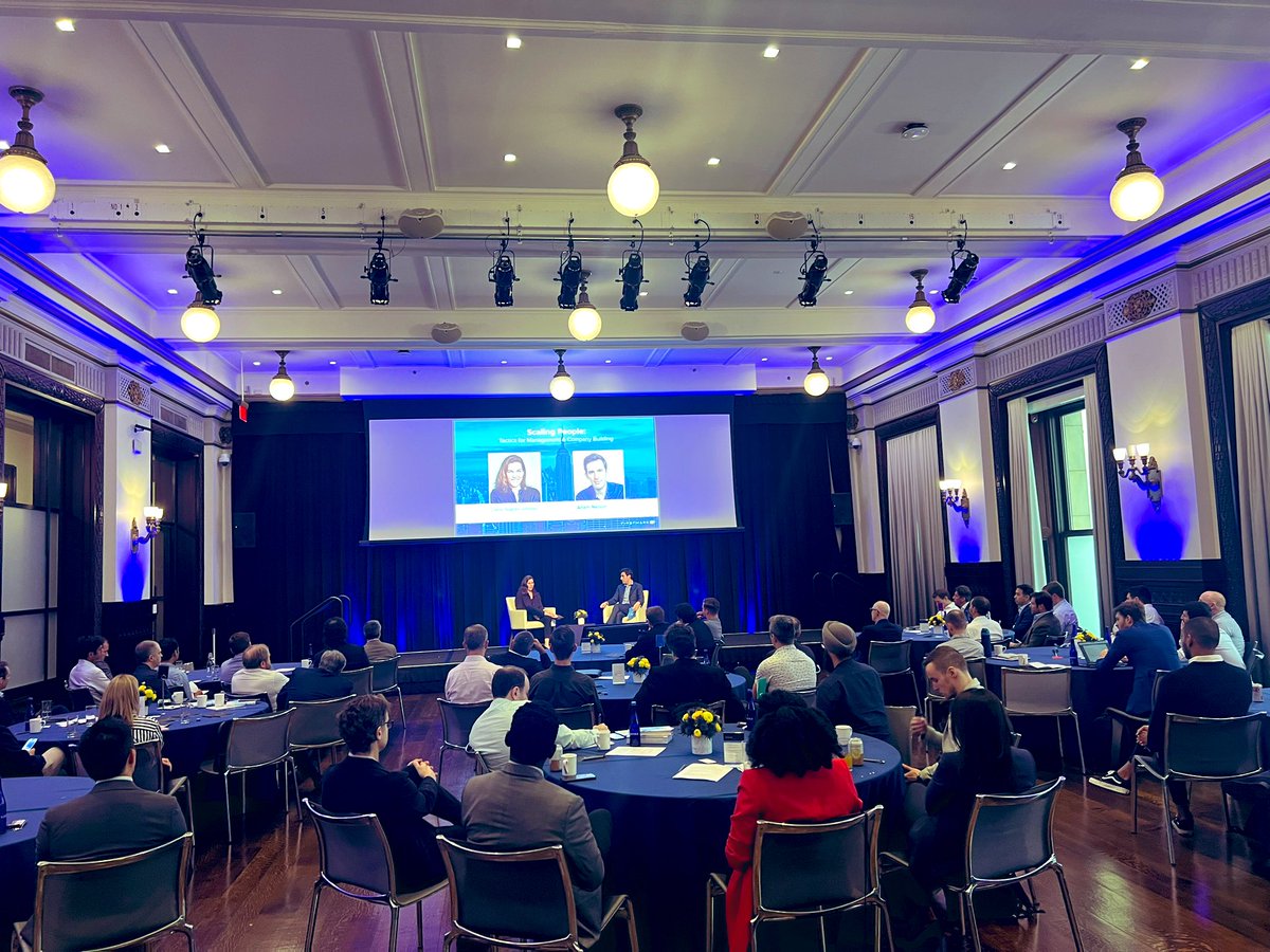 Today’s our incredibly intimate and powerful summit with our <a href="/FirstMarkCap/">FirstMark</a> founders, learning from each other plus the best of the best <a href="/arthurbrooks/">Dr. Arthur Brooks</a> &amp; Claire Hughes-Johnson!