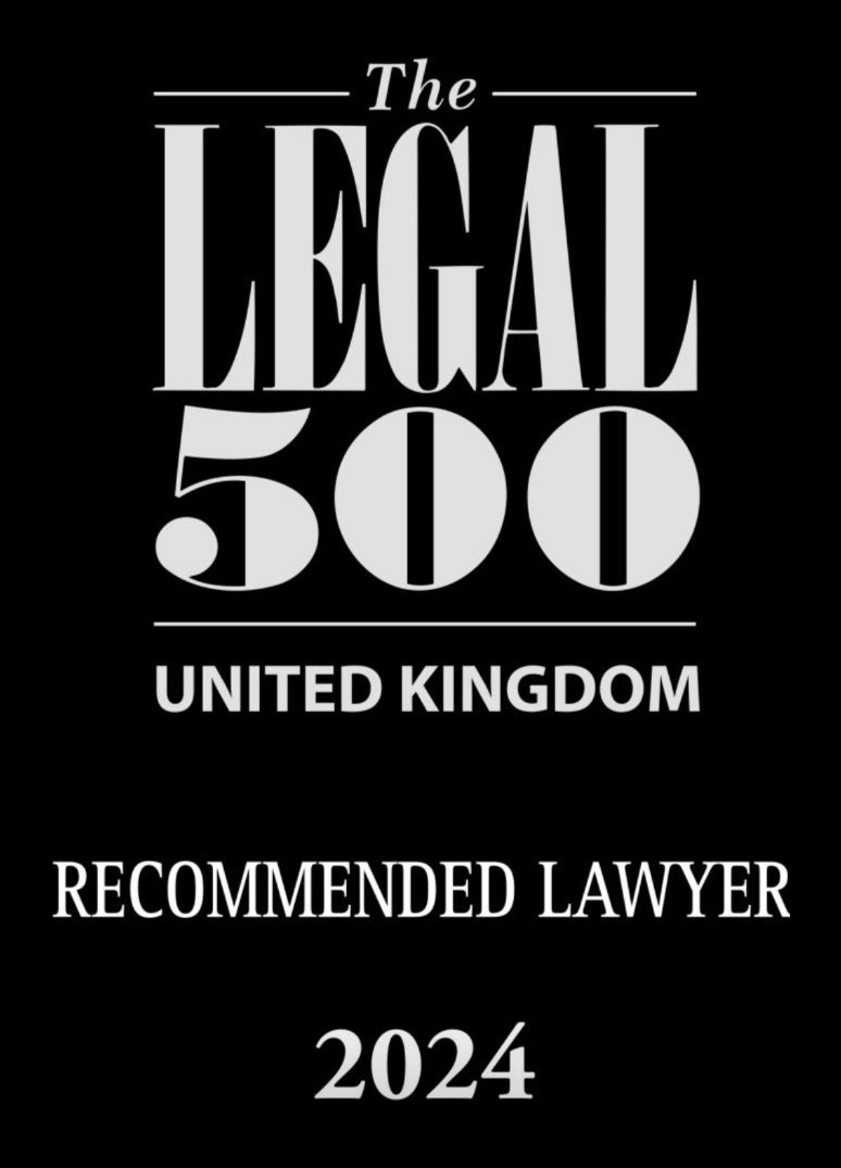 Congratulations to all of the @ShoosmithsSI teams who have retained their rankings in this years <a href="/thelegal500/">The Legal 500</a>. I am also honoured to be a recommended lawyer this year.
