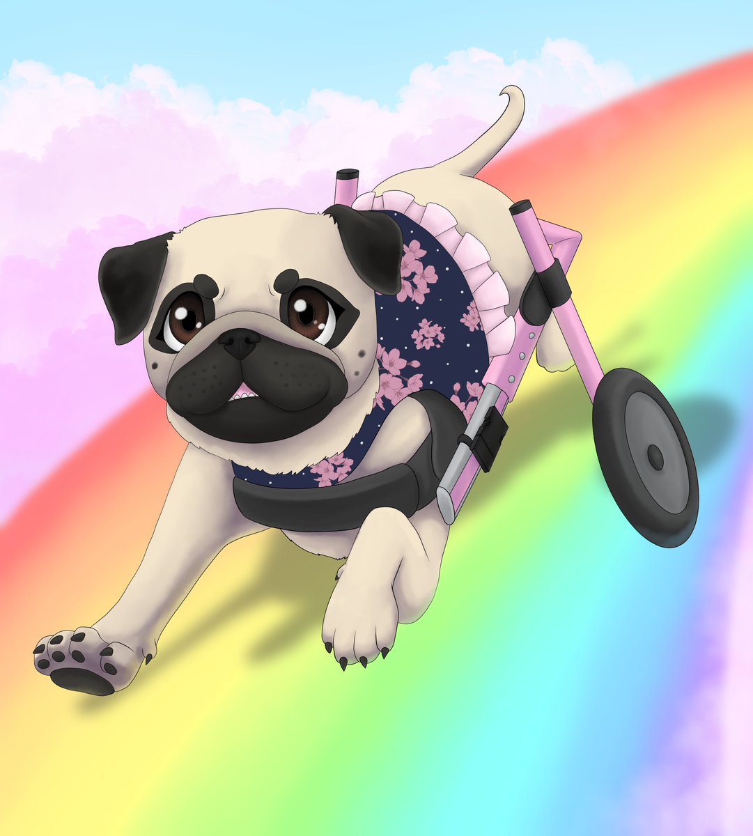 sculptingpug's tweet photo. Doing what I do and doodling Mari. Inspired by a comment by a friend ❤️ https://t.co/zXpNdC8eDm
