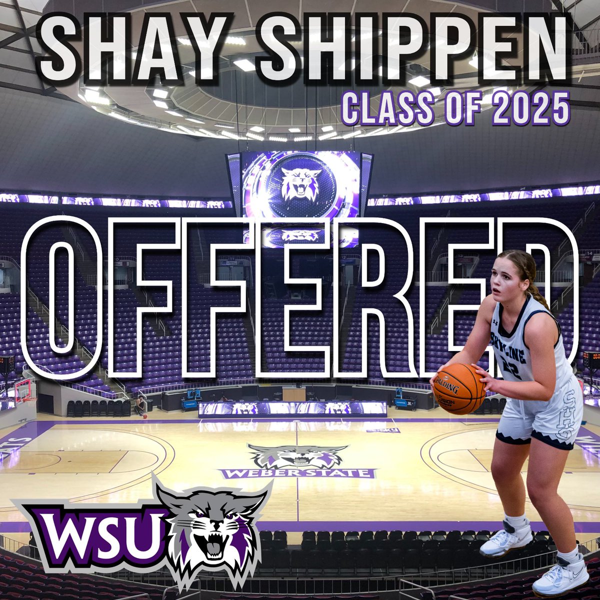 2025 5’10 CG Shay Shippen has earned an offer to Weber State University. Shay possesses high character, great teammate and TOUGH competitor. 

#NWAMOB #FBCNWAlliance #FBCStrong