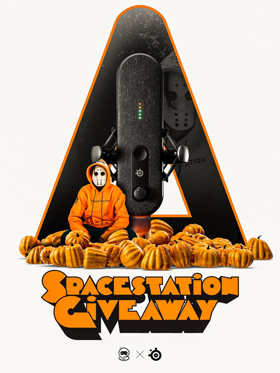 . GIVING AWAY ALIAS MIC & HALLOWEEN HOODIE To Enter: FOLLOW @SteelSeries & @Spacestation 🔄RETWEET🔄 tag a friend who NEEDS a new Mic
