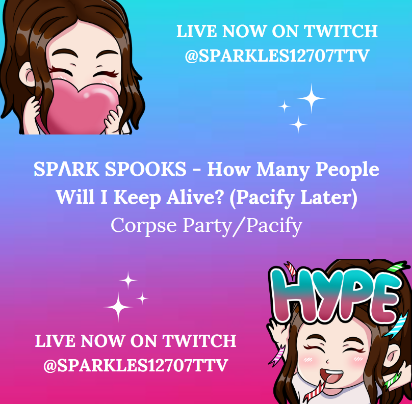 Sparkles12707's tweet photo. Come hang out! Watch me NOT get scared! https://t.co/FXionlhO0M
-
#twitchstreamer #twitchstreamergirl #twitchaffiliatestreamer #twitchstreaming #girlstreamer #girlstreamers #vtuber #vtubers #vtube #corpse #corpseparty #corpsepartygame #pacify #pacifygame #pacifygameplay https://t.co/mfQYfTAHUu