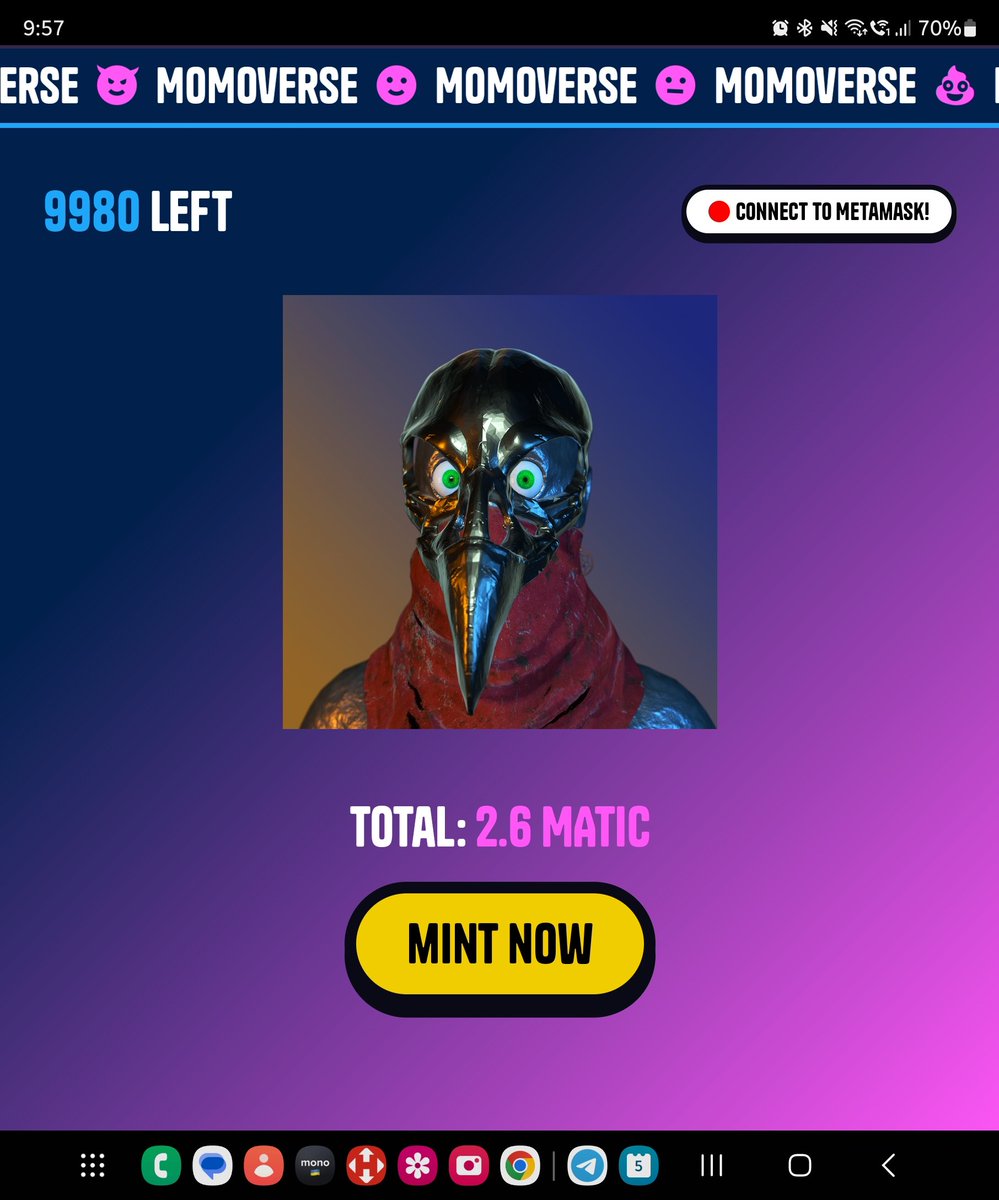 Wishing everyone a productive evening filled with creativity and breakthroughs! 🌙✨ 

While you're setting those evening goals, don't forget to check out my #MOMOverse NFTs, waiting for visionary investors like you. 🚀🎨

Dream big, invest smart! 🌌

#NFTCommunity