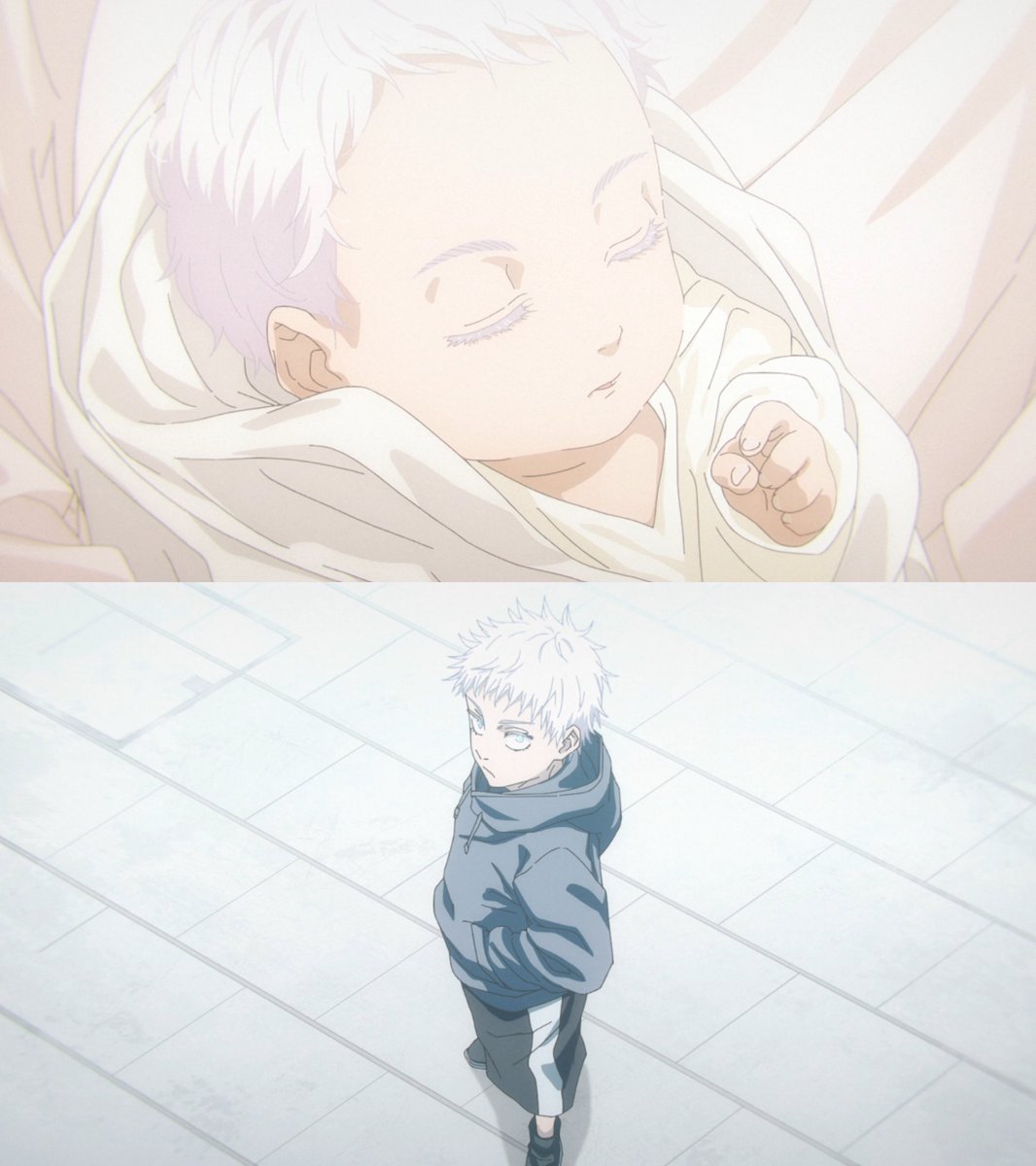 _ANIMEse's tweet photo. Quando Satoru Gojo nasceu, o equilíbrio do mundo mudou!

Anime: Jujutsu Kaisen https://t.co/rKOhp0q9mY
