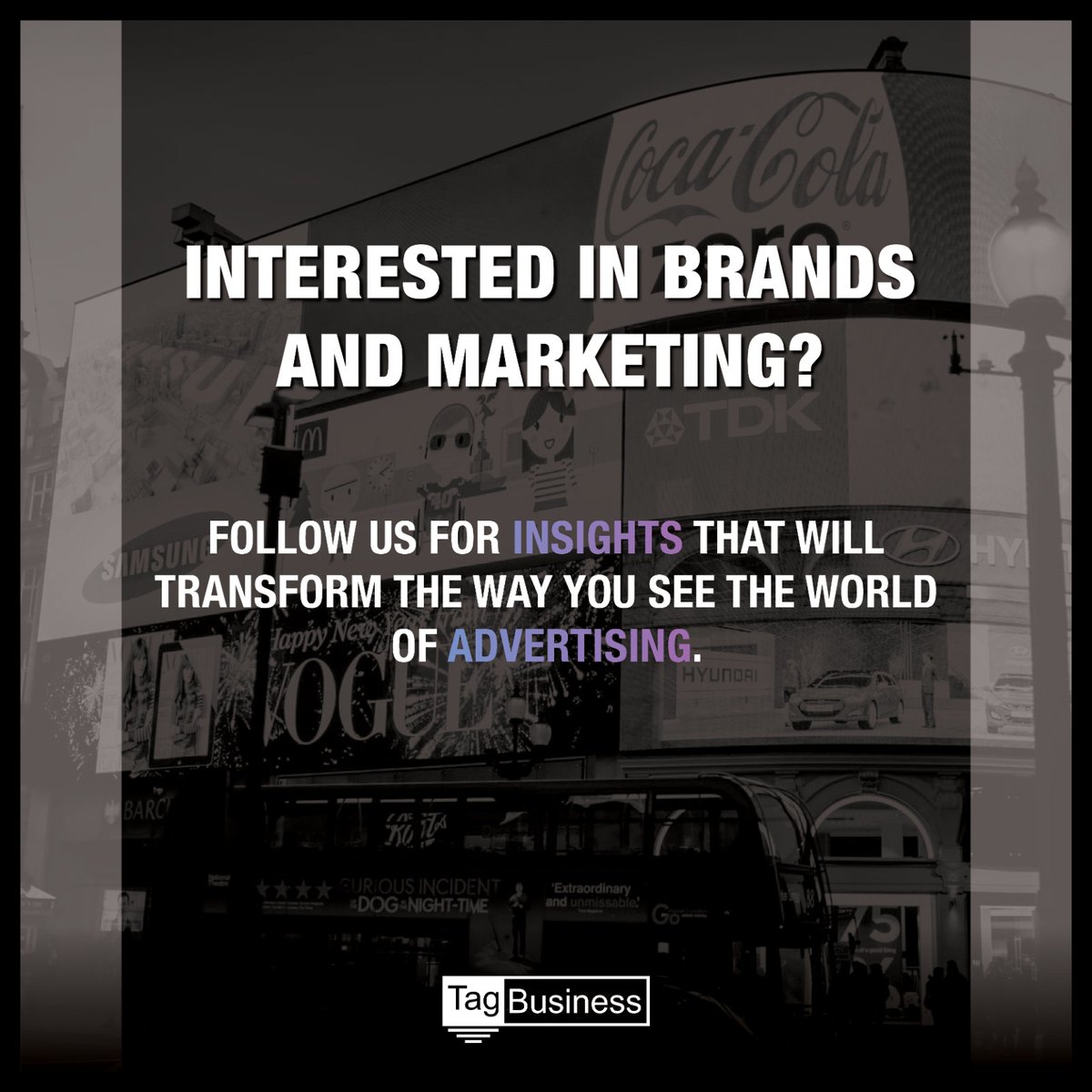 tag_business's tweet photo. The strategy behind every message and every business move!

Follow @tag_business
Stay tuned! https://t.co/4y2aeUHDzQ