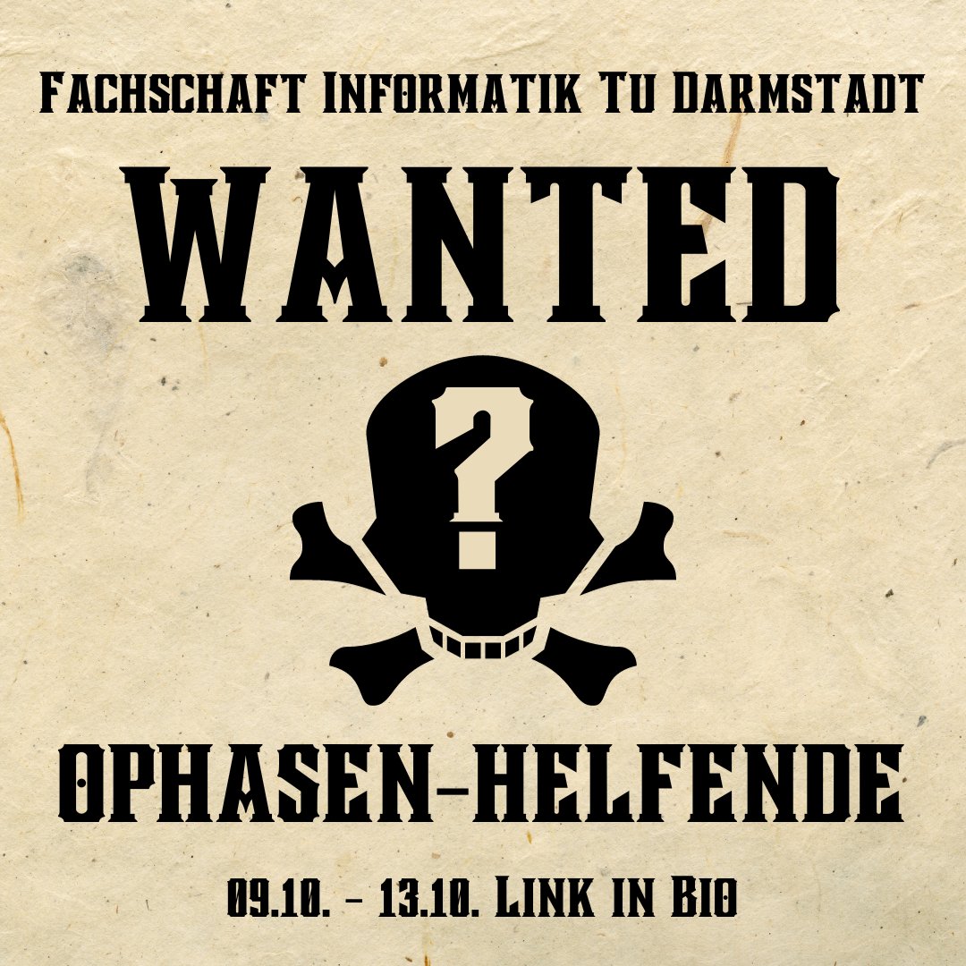 Fachschaft Informatik TU Darmstadt tweet media