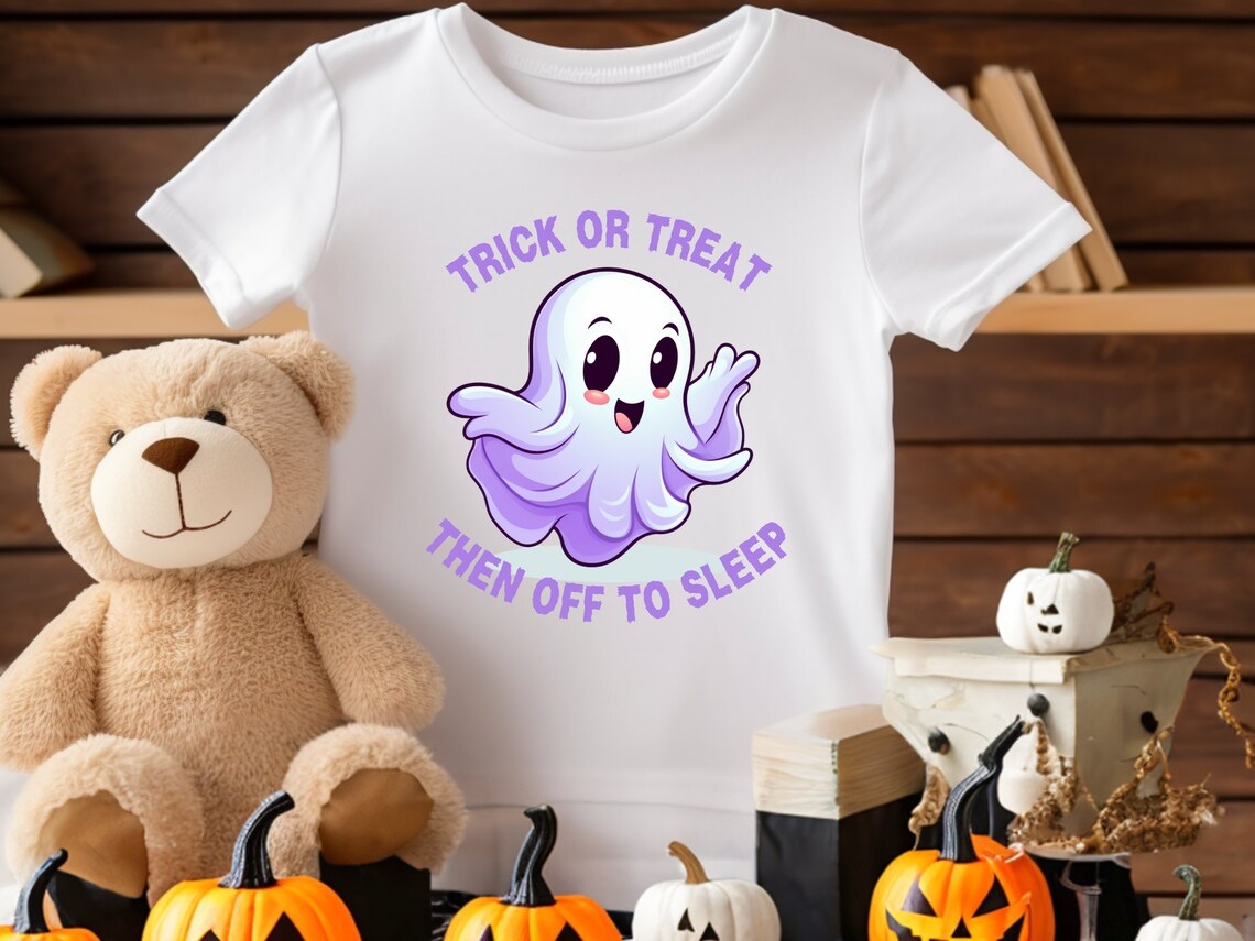 Boo! 👻 Make this Halloween extra cozy and cute with our friendly ghost-themed kids' t-shirts. They're not too scary, but they're oh-so-adorable! Shop now and let the Halloween fun begin. 🎃👶 #GhostlyCute #EtsyFashion